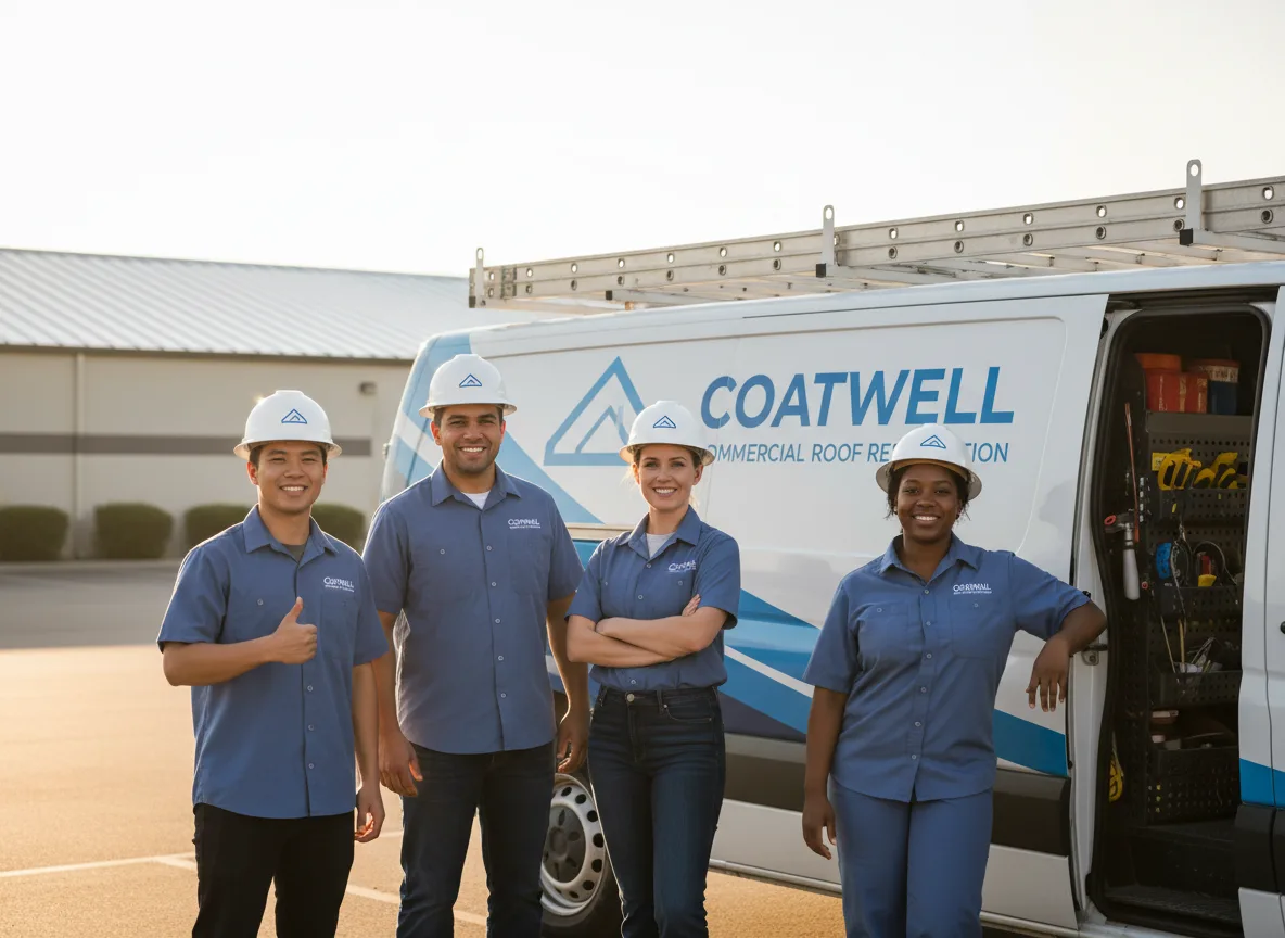 Commercial roof coating company in Clymer, PA